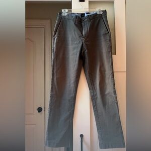 JCrew Slim Fit men’s pants 29x30 Grey